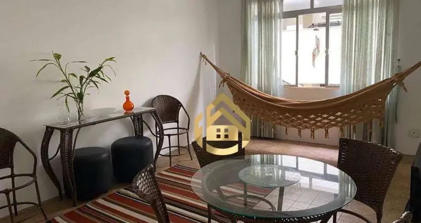 Apartamento com 3 dormitórios, 100 m² - venda por r$ 500.000,00 ou aluguel por r$ 3.500,00 - praia das pitangueiras - guarujá/sp