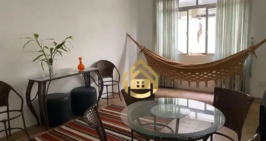 Apartamento com 3 dormitórios, 100 m² - venda por r$ 500.000,00 ou aluguel por r$ 3.500,00 - praia das pitangueiras - guarujá/sp
