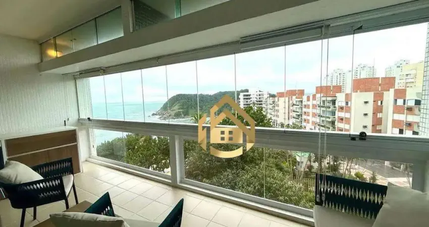 Apartamento com 3 dormitórios à venda por r$ 1.380.000,00 - praia da enseada - guarujá/sp
