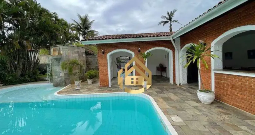 Casa com 6 dormitórios à venda por r$ 1.600.000,00 - praia da enseada - guarujá/sp