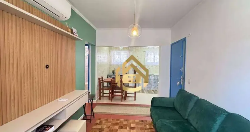 Apartamento com 2 dormitórios para alugar por r$ 2.800,00 - praia da enseada - guarujá/sp