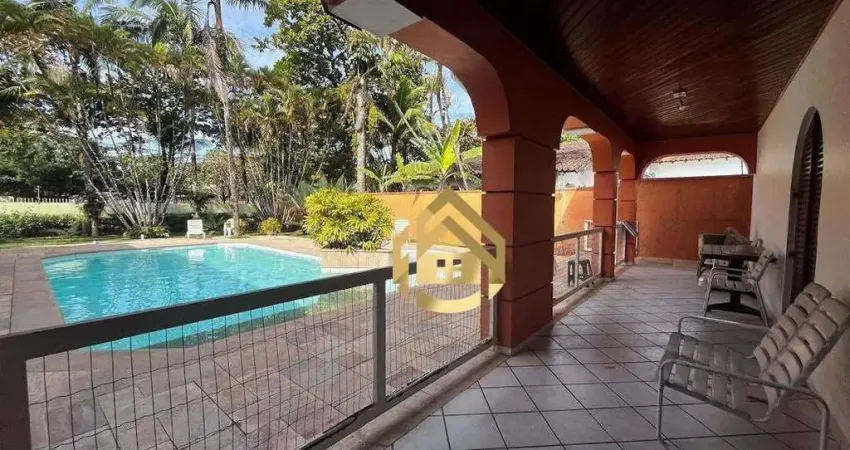 Casa com 5 dormitórios à venda, 886 m² por r$ 1.100.000,00 - praia da enseada - guarujá/sp
