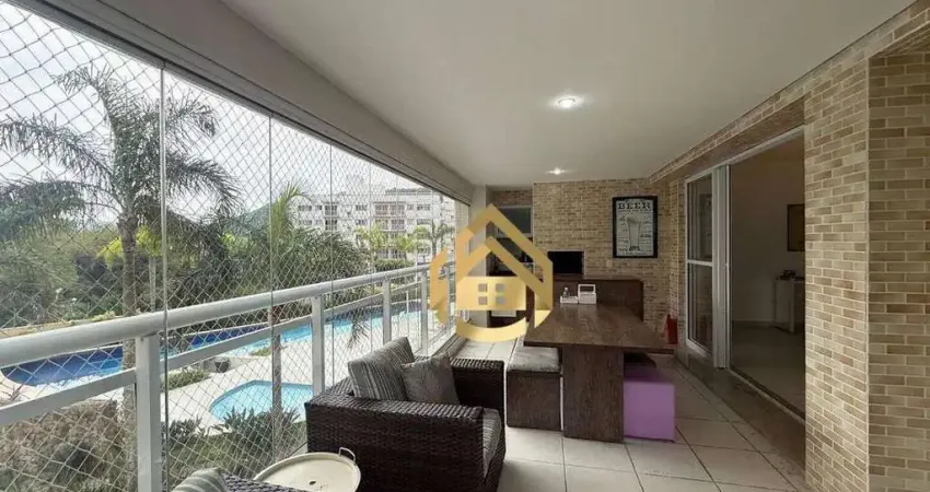 Apartamento com 3 dormitórios para alugar, 85 m² por r$ 6.000,00 - praia da enseada - guarujá/sp