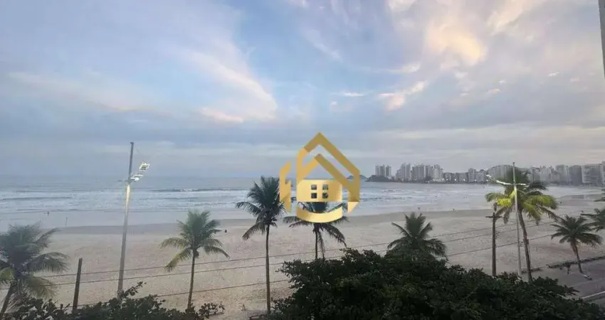 Apartamento com 3 dormitórios à venda, 106 m² por r$ 850.000,00 - praia das pitangueiras frente mar - guarujá/sp