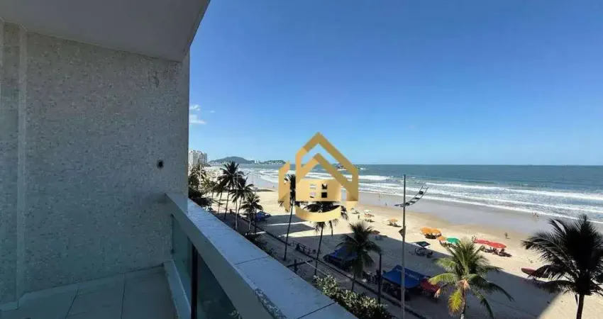 Apartamento com 3 dormitórios à venda, 80 m² por r$ 799.000,00 - praia das pitangueiras frente mar - guarujá/sp