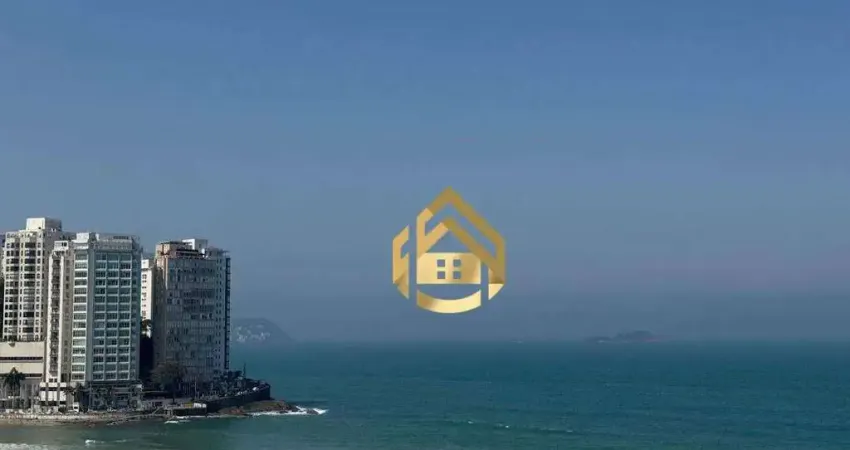 Apartamento com 4 dormitórios à venda, 124 m² por r$ 1.150.000,00 - praia das pitangueiras frente mar - guarujá/sp