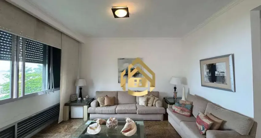 Apartamento com 3 dormitórios à venda por r$ 950.000,00 - praia das pitangueiras frente mar - guarujá/sp