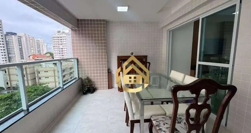 Apartamento com 3 dormitórios à venda, 90 m² por r$ 800.000,00 - praia do tombo - guarujá/sp