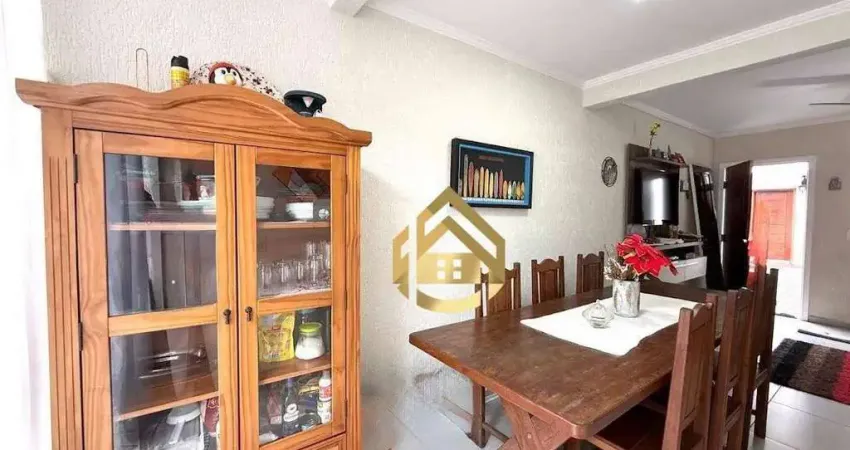 Casa com 2 dormitórios - venda por r$ 300.000,00 ou aluguel por r$ 3.450,00 - jardim las palmas - guarujá/sp