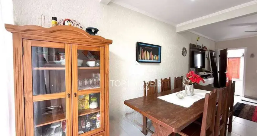 Casa com 2 dormitórios - venda por r$ 300.000,00 ou aluguel por r$ 3.450,00 - jardim las palmas - guarujá/sp
