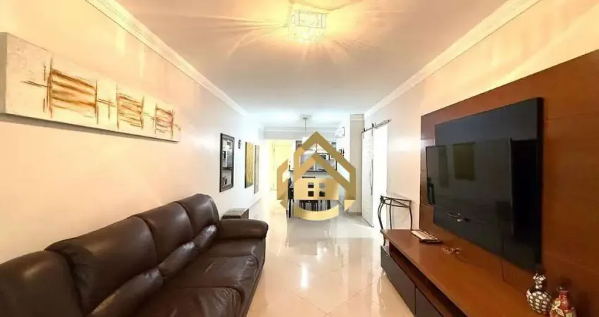 Apartamento com 3 dormitórios para alugar por r$ 4.700,00 - praia das pitangueiras - guarujá/sp
