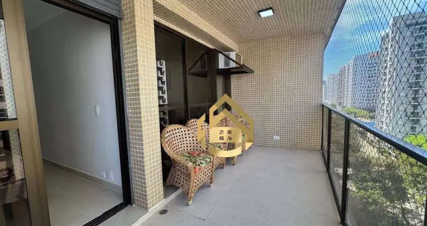 Apartamento com 3 dormitórios à venda por r$ 580.000,00 - praia das pitangueiras - guarujá/sp