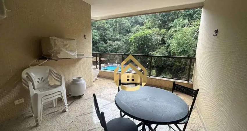 Apartamento com 3 dormitórios para alugar por r$ 4.500,00 - praia das pitangueiras - guarujá/sp
