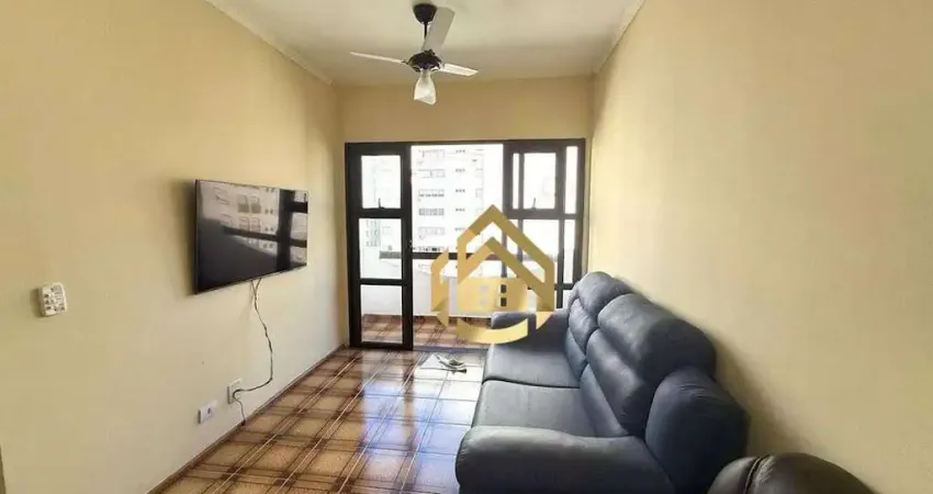 Apartamento com 1 dormitório à venda, 50 m² por r$ 360.000,00 - praia das pitangueiras - guarujá/sp