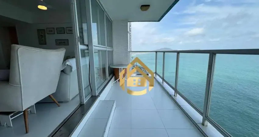 Apartamento com 4 dormitórios à venda por r$ 980.000,00 - praia das pitangueiras frente mar - guarujá/sp