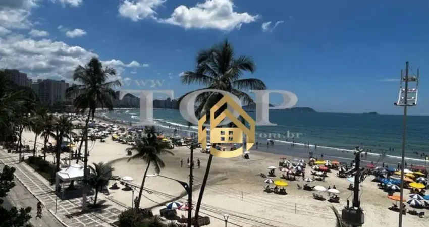 Apartamento com 3 dormitórios à venda, 188 m² por r$ 850.000,00 - praia das asturias frente mar - guarujá/sp