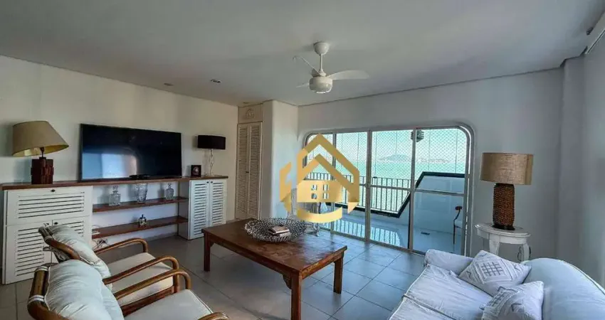 Apartamento com 4 dormitórios - venda por r$ 2.000.000,00 ou aluguel por r$ 12.000,00/mês - praia das asturias frente mar - guarujá/sp