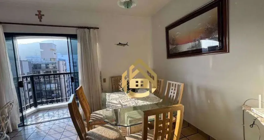 Apartamento com 3 dormitórios à venda por r$ 480.000,00 - praia das pitangueiras - guarujá/sp