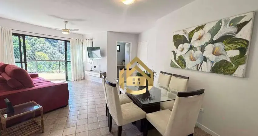 Apartamento com 4 dormitórios à venda, 100 m² por r$ 550.000,00 - praia das pitangueiras - guarujá/sp
