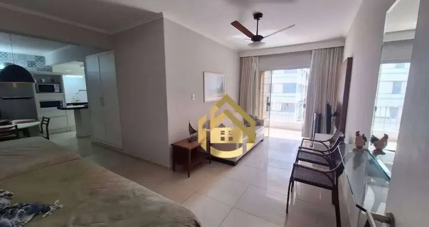 Apartamento com 1 dormitório à venda, 60 m² por r$ 430.000,00 - praia das pitangueiras - guarujá/sp
