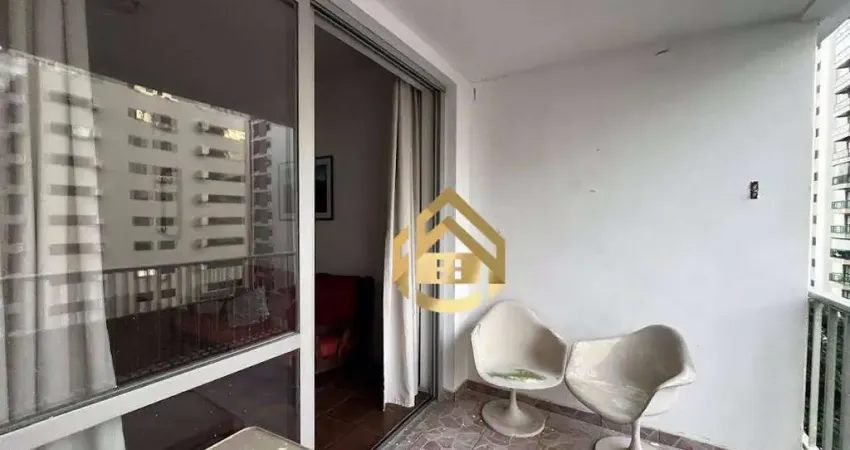 Apartamento com 3 dormitórios à venda, 100 m² por r$ 480.000 - 1 quadra da praia das pitangueiras - guarujá/sp