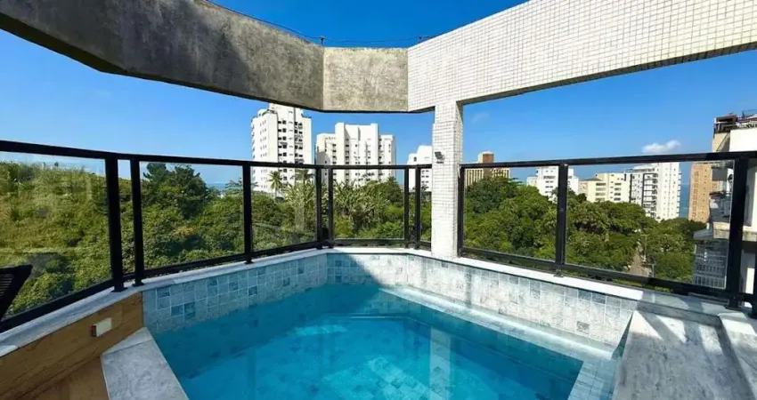 Cobertura residencial à venda, morro do maluf, guarujá - co0021.