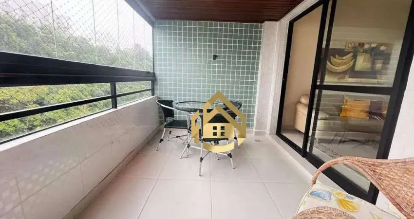 Apartamento com piscina 3 dormitórios à venda, 94 m² por r$ 600.000 - praia das pitangueiras - guarujá/sp