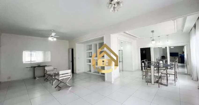 Apartamento com 4 dormitórios para alugar, 200 m² por r$ 5.500,00 - praia das pitangueiras - guarujá/sp