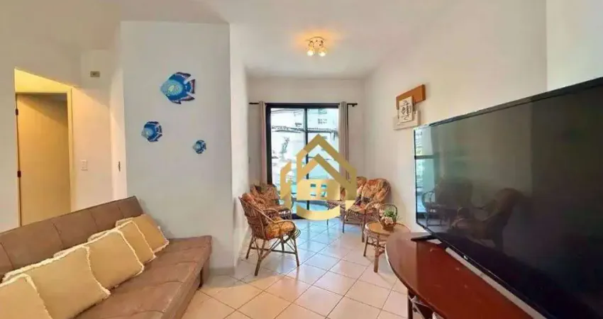 Apartamento com 2 dormitórios à venda, 71 m² por r$ 500.000,00 - praia das pitangueiras - guarujá/sp
