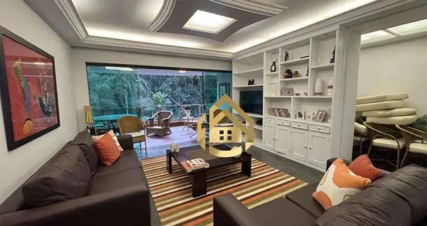 Apartamento lazer completo com 3 dormitórios à venda, 180 m² por r$ 1.100.000 - praia das pitangueiras - guarujá/sp