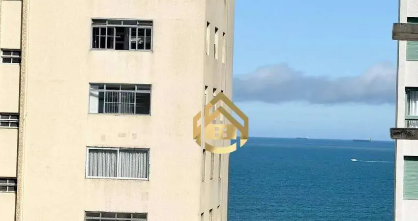 Apartamento com 1 dormitório à venda, 60 m² por r$ 320.000,00 - praia das pitangueiras - guarujá/sp
