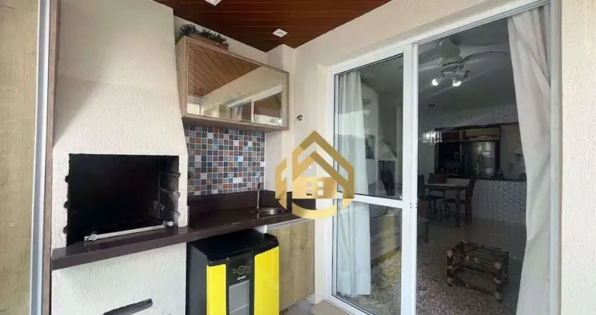 Apartamento com 3 dormitórios à venda, 100 m² por r$ 790.000,00 - praia das astúrias - guarujá/sp