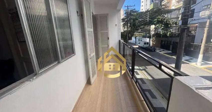 Apartamento residencial à venda, vila luis antônio, guarujá - ap0335.