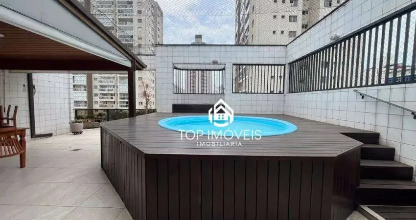 Cobertura residencial à venda, jardim las palmas, guarujá - co0013.