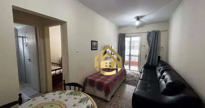 Apartamento com 1 dormitório à venda, 45 m² por r$ 380.000,00 - praia das pitangueiras - guarujá/sp