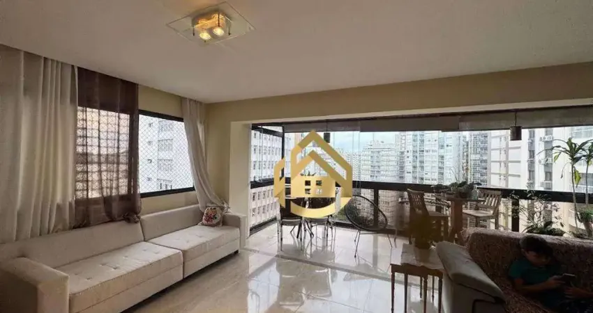 Apartamento com 4 dormitórios à venda, 236 m² por r$ 750.000,00 - praia das pitangueiras frente mar - guarujá/sp