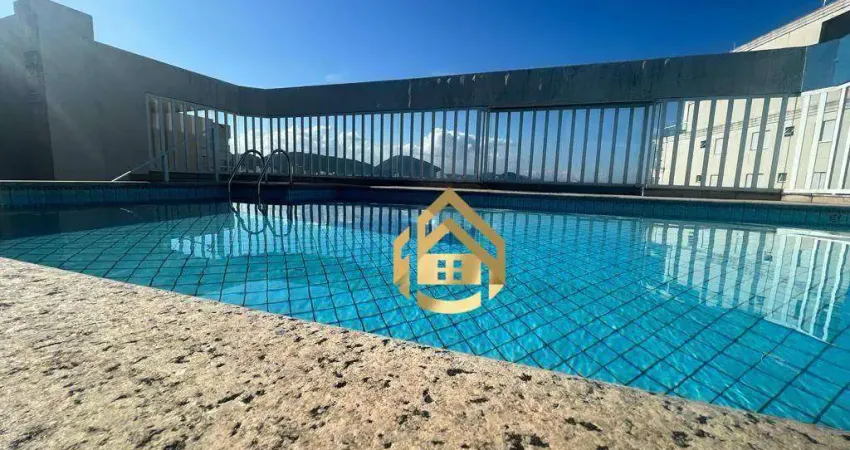 Apartamento com 3 dormitórios para alugar por r$ 5.000/mês - praia das astúrias - guarujá/sp
