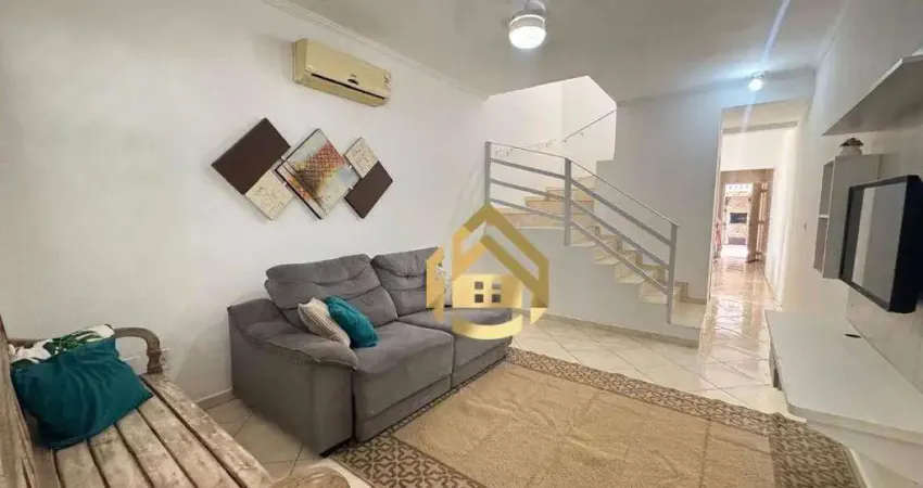 Casa com 3 dormitórios para alugar, 110 m² por r$ 5.000,00 - praia do tombo - guarujá/sp