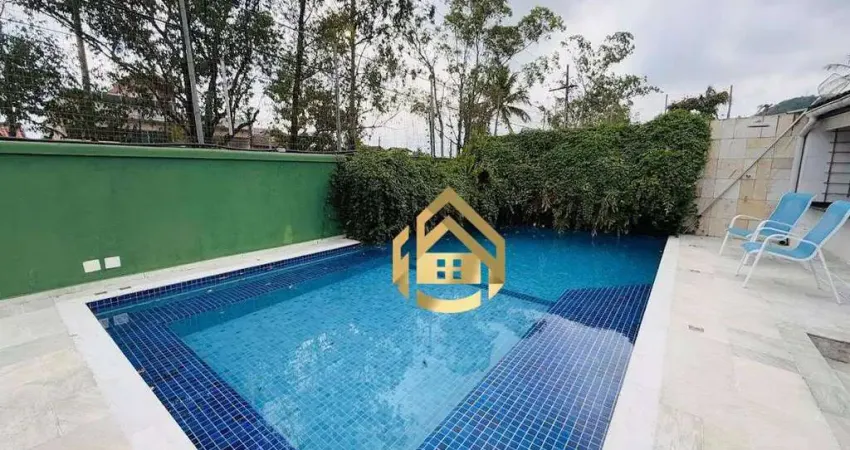 Apartamento com 2 dormitórios para alugar por r$ 12.000,00 - praia da enseada - guarujá/sp