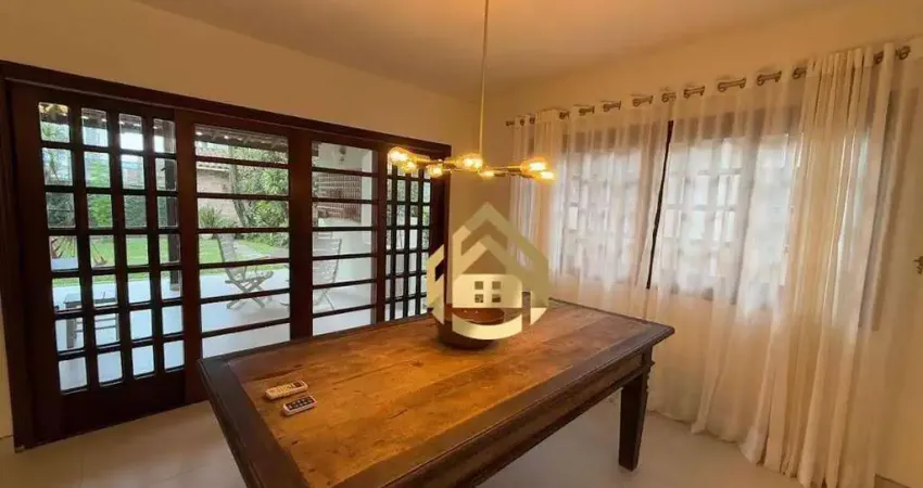 Casa com 5 dormitórios para alugar, 150 m² por r$ 10.000,00 - praia da enseada - guarujá/sp