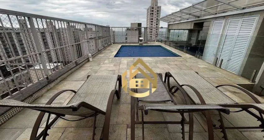 Cobertura com 4 dormitórios à venda, 350 m² por r$ 1.600.000,00 - praia das pitangueiras - guarujá/sp
