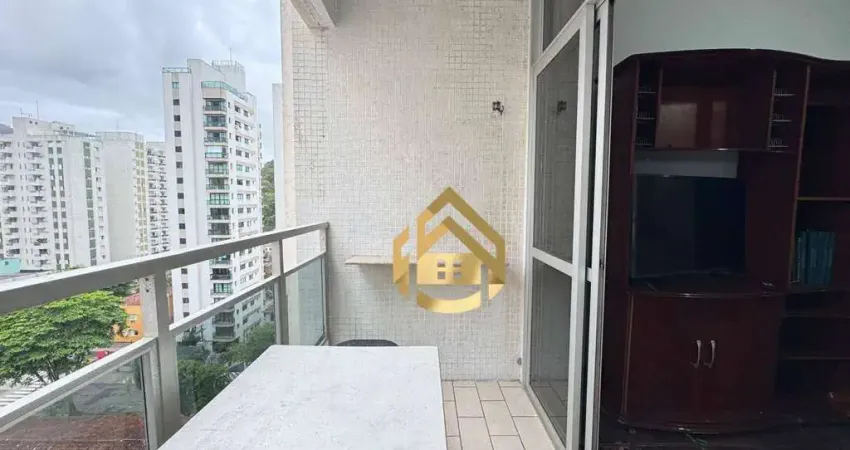 Apartamento com 3 dormitórios para alugar por r$ 3.600,00/mês - praia das pitangueiras - guarujá/sp