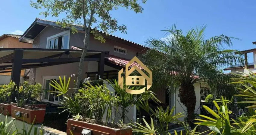 Casa em condomínio fechado na praia de pernambuco - guarujá/sp