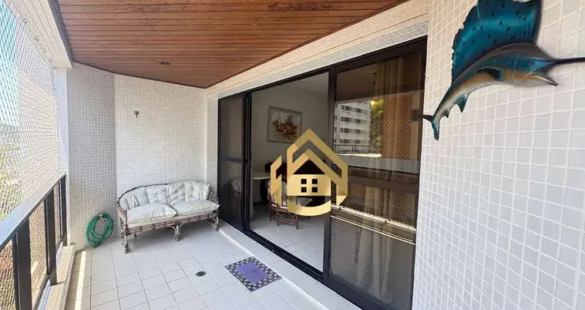 Apartamento com 3 dormitórios para alugar por r$ 4.200/mês - praia das pitangueiras - guarujá/sp