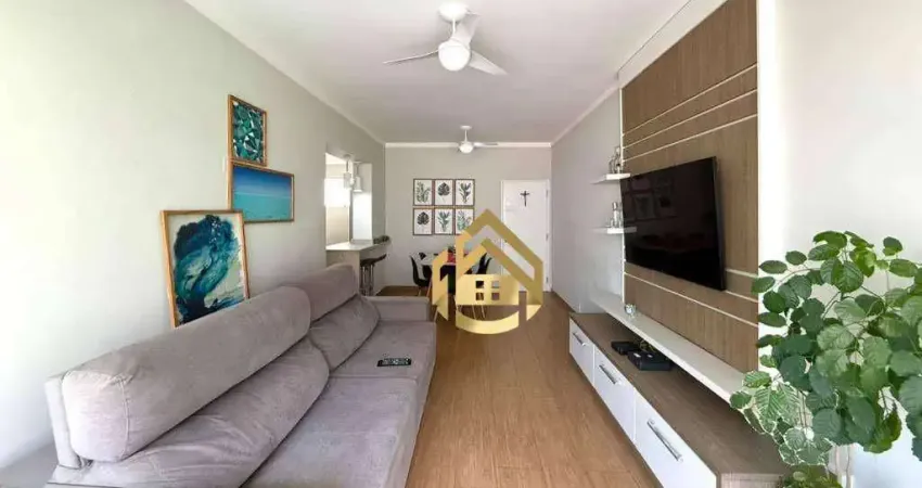 Apartamento 1 adra da praia com 3 dormitórios - venda por r$ 600.000 ou aluguel por r$ 5.400/mês - praia das pitangueiras - guarujá/sp