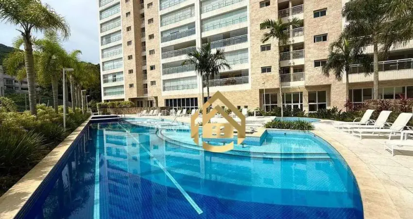 Apartamento com 3 dormitórios à venda, 158 m² por r$ 1.250.000,00 - costão das tartarugas - guarujá/sp