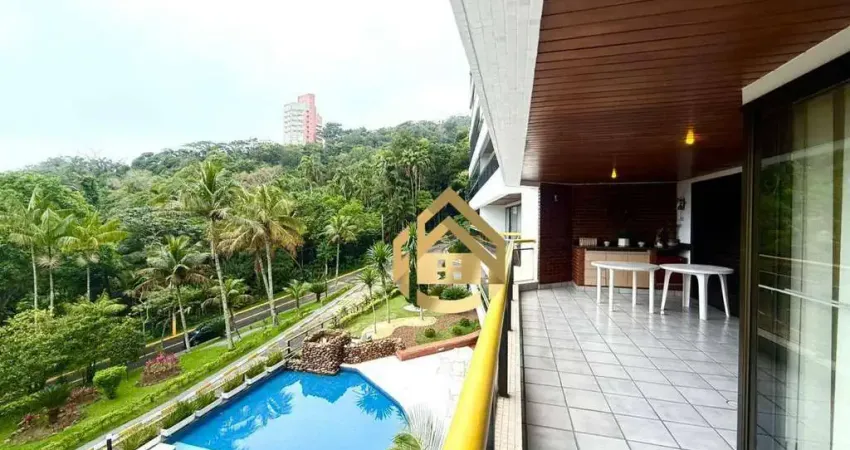 Apartamento com 3 dormitórios à venda por r$ 750.000,00 - morro sorocotuba - guarujá/sp