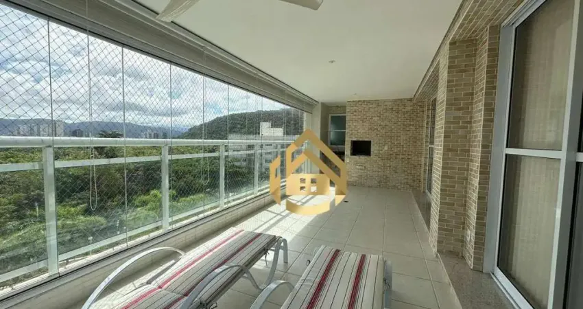 Apartamento com 3 dormitórios à venda, 158 m² por r$ 1.050.000,00 - costão das tartarugas - guarujá/sp
