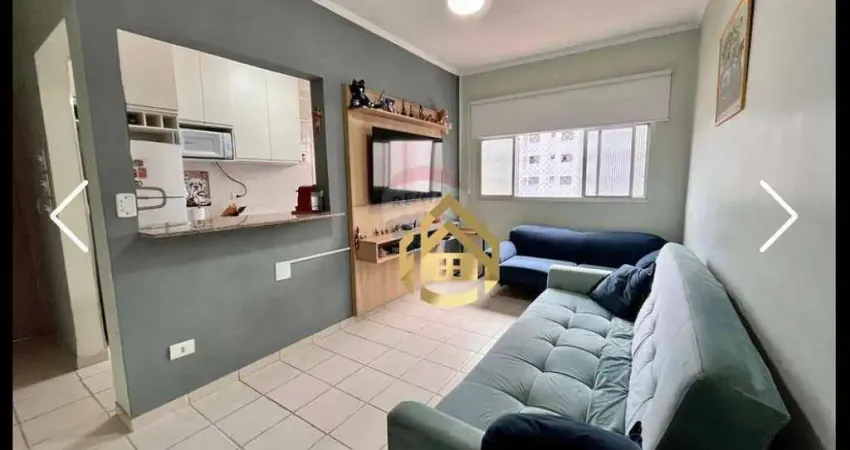 Apartamento com 1 dormitório à venda por r$ 300.000,00 - praia do tombo - guarujá/sp