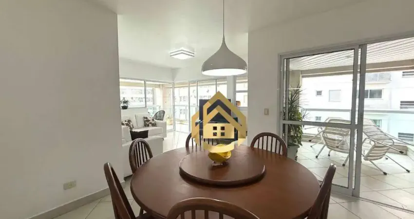 Apartamento com 4 dormitórios para alugar por r$ 7.500,00/mês - jardim astúrias - guarujá/sp